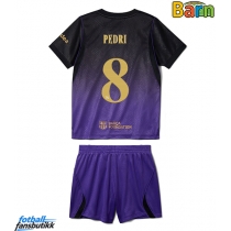 Barcelona Pedri Gonzalez #8 Bortedraktsett Barn 2026-27 Kortermet (+ Korte bukser)